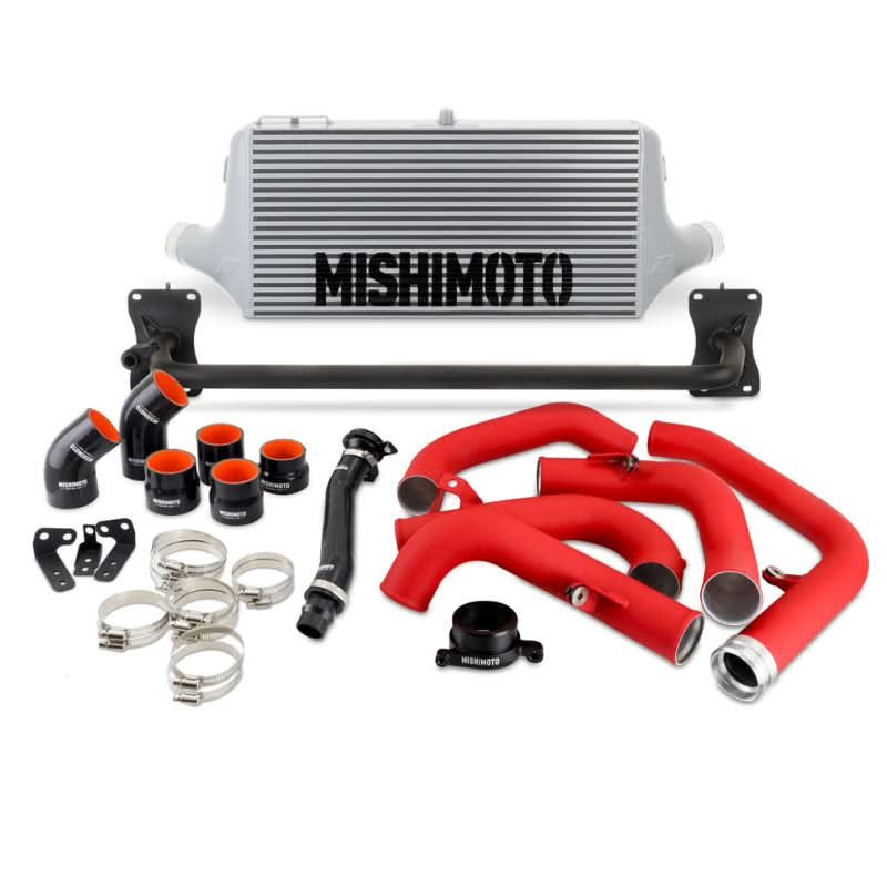 Mishimoto 2022+ WRX Front Mount Intercooler Kit SL Core WRD Pipes - Spikes Speed Shop Inc