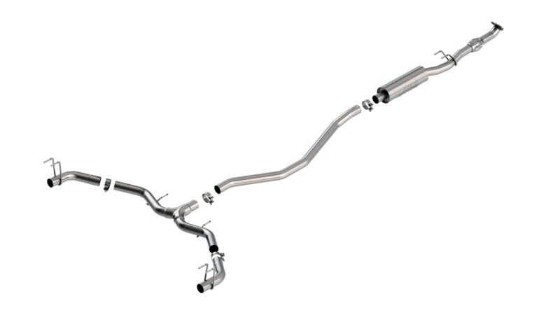 Borla 22-24 Honda Civic Sport Touring AT/MT ATAK Catback Exhaust (Reuse O.E. Tips / Valance).