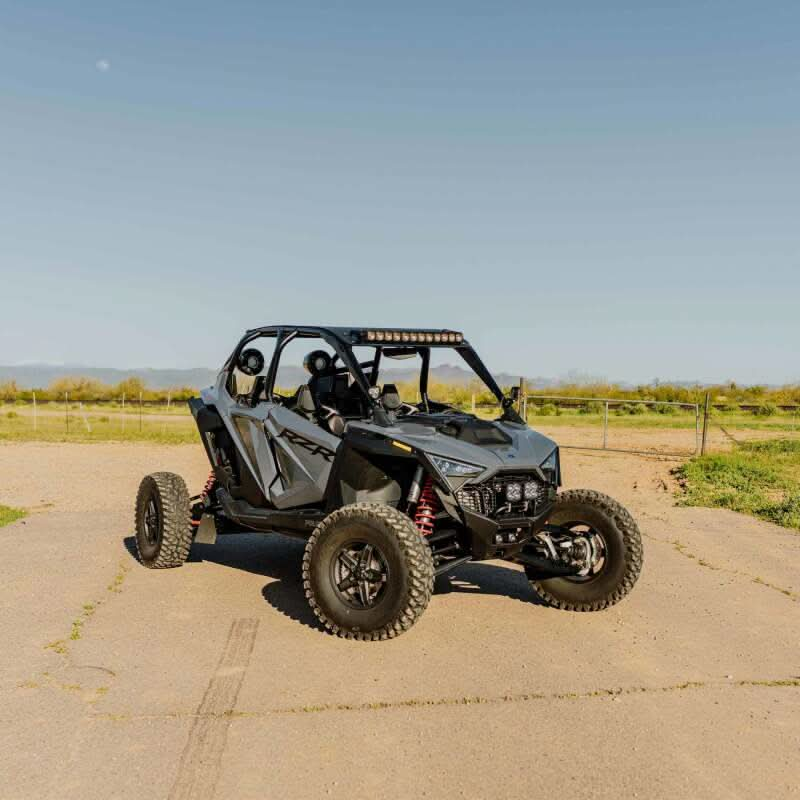 KC HiLiTES 22-24 Polaris RZR Pro R Light Bar Mount for 30in FLEX ERA LED Light Bar - Overhead.