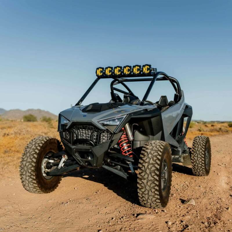 KC HiLiTES 2022+ Polaris RZR Pro XP 39in. Pro6 Gravity LED 6-Light 120w Combo Beam.