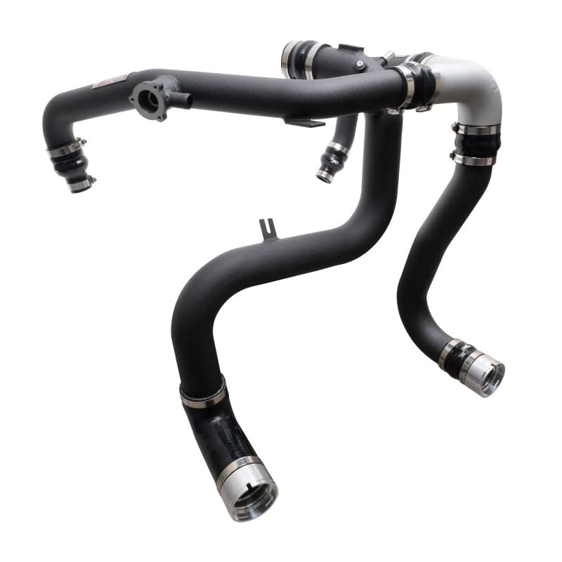 Injen 21-23 Ford Bronco 2.7L V6 (TT) EcoBoost SES Intercooler Pipes - Wrinkle Black.