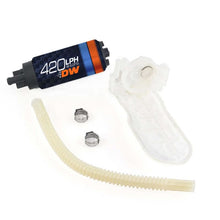 Load image into Gallery viewer, Deatschwerks DW420 Series 420lph In-Tank Fuel Pump w/ Install Kit For 04-7 Cadillac CTS-V.