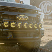 Load image into Gallery viewer, KC HiLiTES 17-24 Ford Super Duty GEN 4-5 Light Bar Mount Front Bumper.