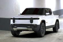 Load image into Gallery viewer, Rally Armor 22-24 Rivian R1T Black UR Mud Flap - Metallic Black Logo