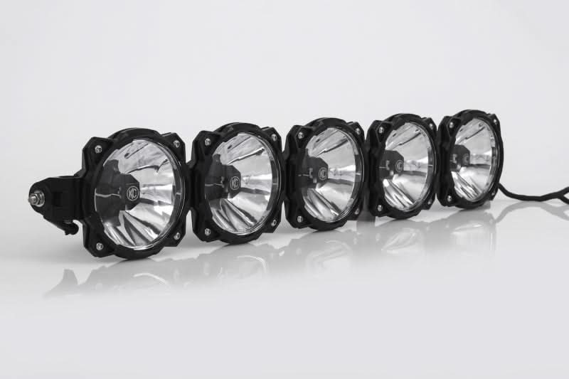 KC HiLiTES Polaris RZR 32in. Pro6 Gravity LED 5-Light 100w Combo Beam Overhead Light Bar System.