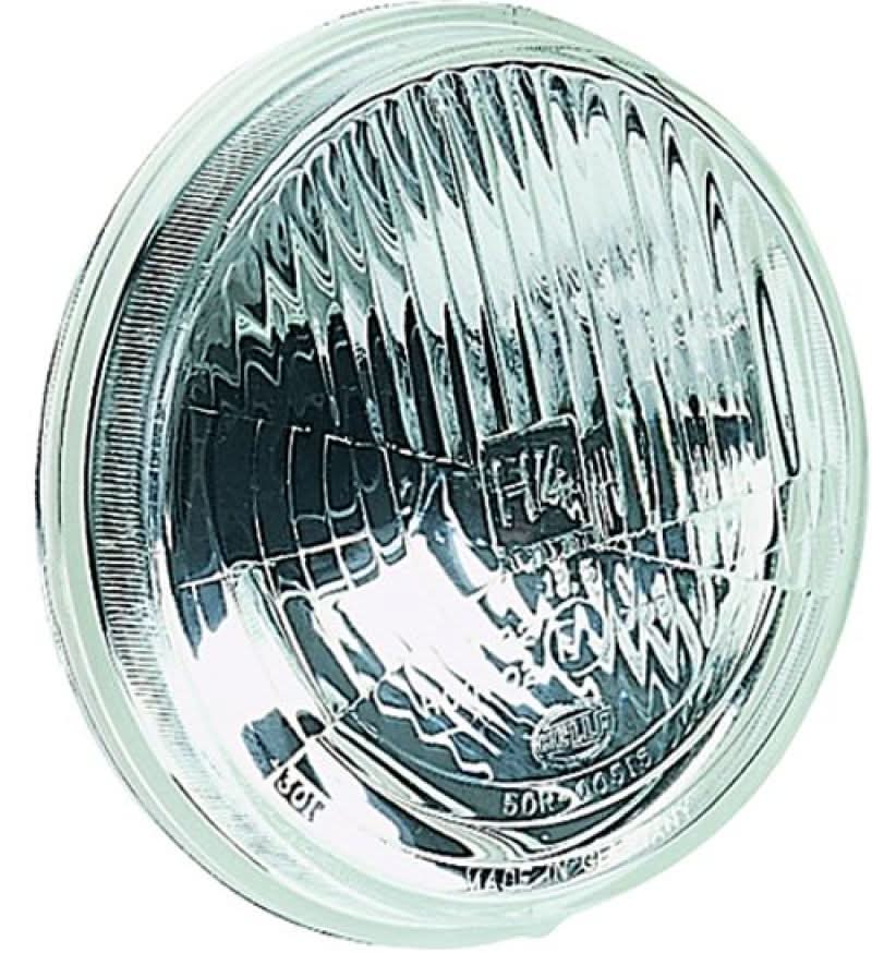 Hella Vision Plus 5-3/4in Round Conversion H4 Headlamp High/Low Beam - Single Lamp.