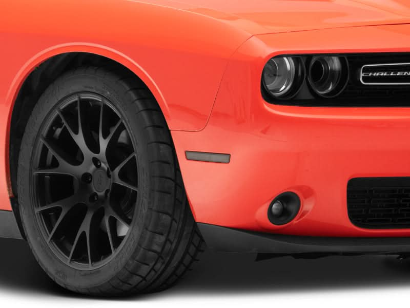 Raxiom 15-22 Challenger Excluding Widebody Axial Series LED Side Marker Lights (Smoked).