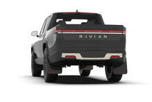 Load image into Gallery viewer, Rally Armor 22-24 Rivian R1T Black UR Mud Flap - Metallic Black Logo