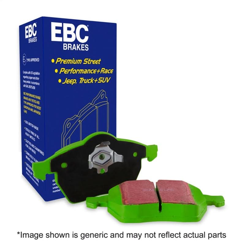 EBC 2019+ Hyundai Veloster N (2nd Gen) 2.0L Turbo Greenstuff Rear Brake Pads - Spikes Speed Shop Inc