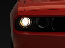 Load image into Gallery viewer, Raxiom 08-14 Dodge Challenger Halo Projctr Headlights w/Sequential Turn Signals-Blk Hsng(Clear Lens).