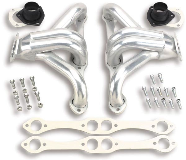 SBC Street Rod Headers Ceramic Coated - Spikes Speed Shop Inc