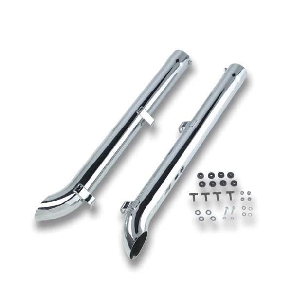 Chrome Side Tubes - Spikes Speed Shop Inc