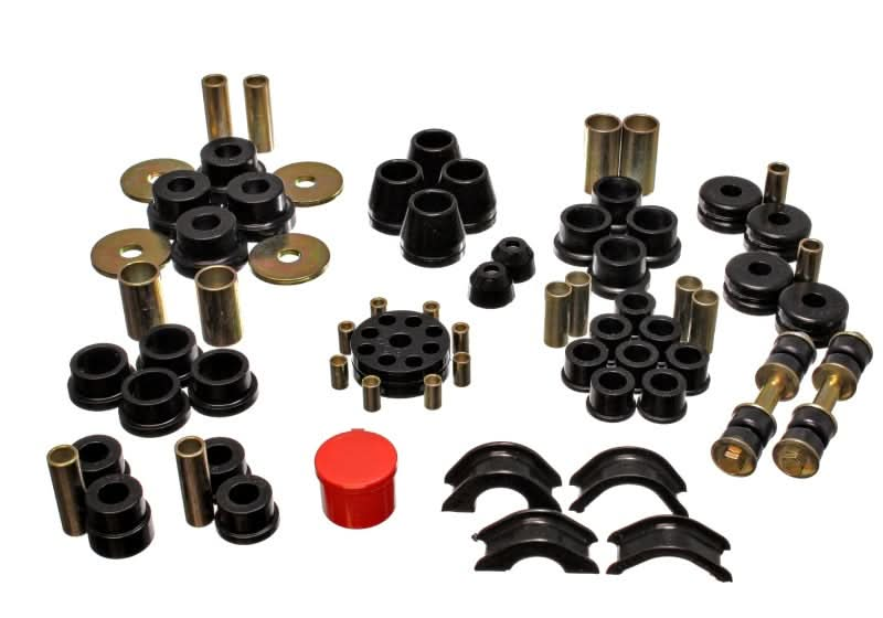 Energy Suspension 70-70 Nissan 240Z Black Hyper-Flex Master Bushing Set.