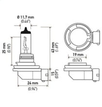 Load image into Gallery viewer, Hella H11 12V 55W Xenon White XB Bulb (Pair).