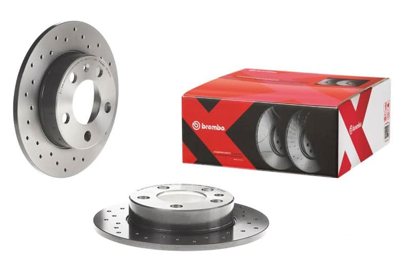 Brembo 10-21 Lexus GX460/03-22 Toyota 4Runner Premium NAO Ceramic OE Equivalent Pad - Rear.