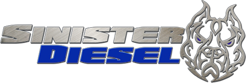 Sinister Diesel 2008-2010 Ford Powerstroke 6.4L Intercooler Charge Pipe Kit.