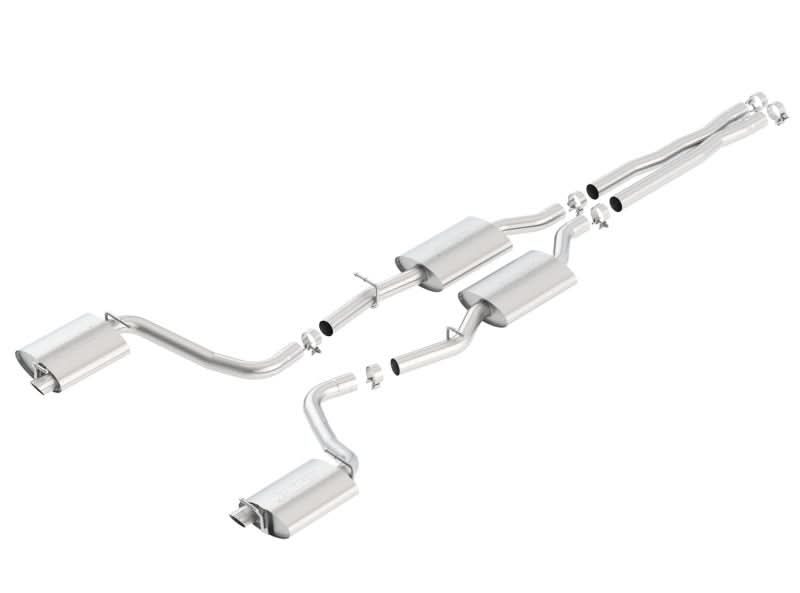 Borla 15-16 Dodge Charger R/T 5.7L No Tip Use Factory Valence Single Split Rear Exit S-Type Exhaust.