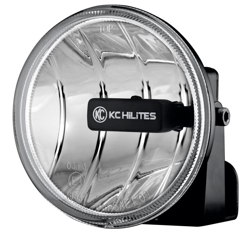 KC HiLiTES 4in. Gravity G4 LED Light 10w SAE/ECE Clear Fog Beam (Pair Pack System).