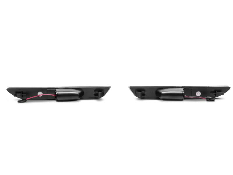 Raxiom 15-22 Ford Mustang Axial Series LED Side Marker Lights Rear (Smoked).