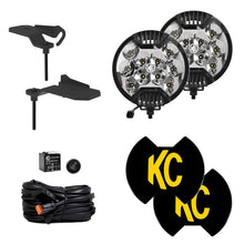 Load image into Gallery viewer, KC HiLiTES Jeep 392/Mojave SlimLite LED 2-Light Sys Ditch Light Kit.