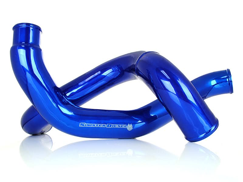 Sinister Diesel 03-07 Ford 6.0L Powerstroke Intercooler Charge Pipe Kit.