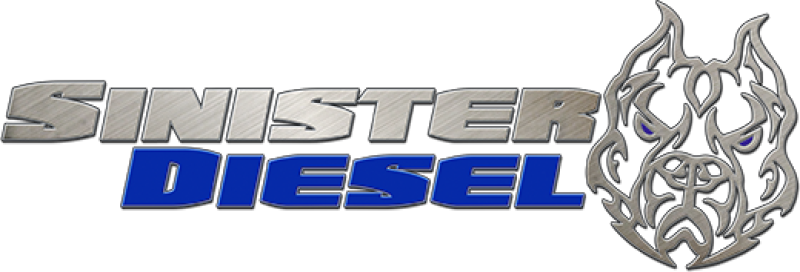 Sinister Diesel 03-07 Ford 6.0L Powerstroke Intercooler Charge Pipe Kit.