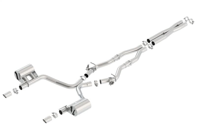 Borla 2017 Dodge Charger R/T 5.7L ATAK Catback Exhaust w/o Tips (w/MDS Valves ONLY).