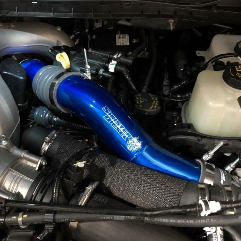 Sinister Diesel 2011+ Ford Powerstroke 6.7L Hot Side Charge Pipe.