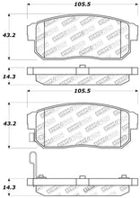 Load image into Gallery viewer, StopTech Performance 04-07 RX-8 Rear Pads.