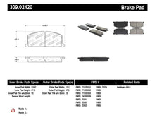 Load image into Gallery viewer, StopTech Performance Brake Pads.