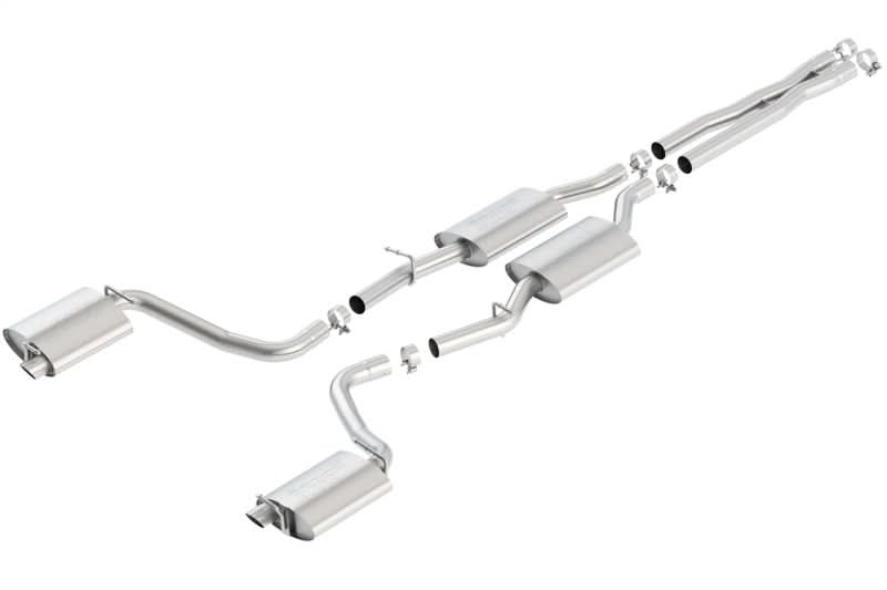 Borla 15-16 Dodge Charger R/T 5.7L No Tip Use Factory Valence Single Split Rear Exit S-Type Exhaust.