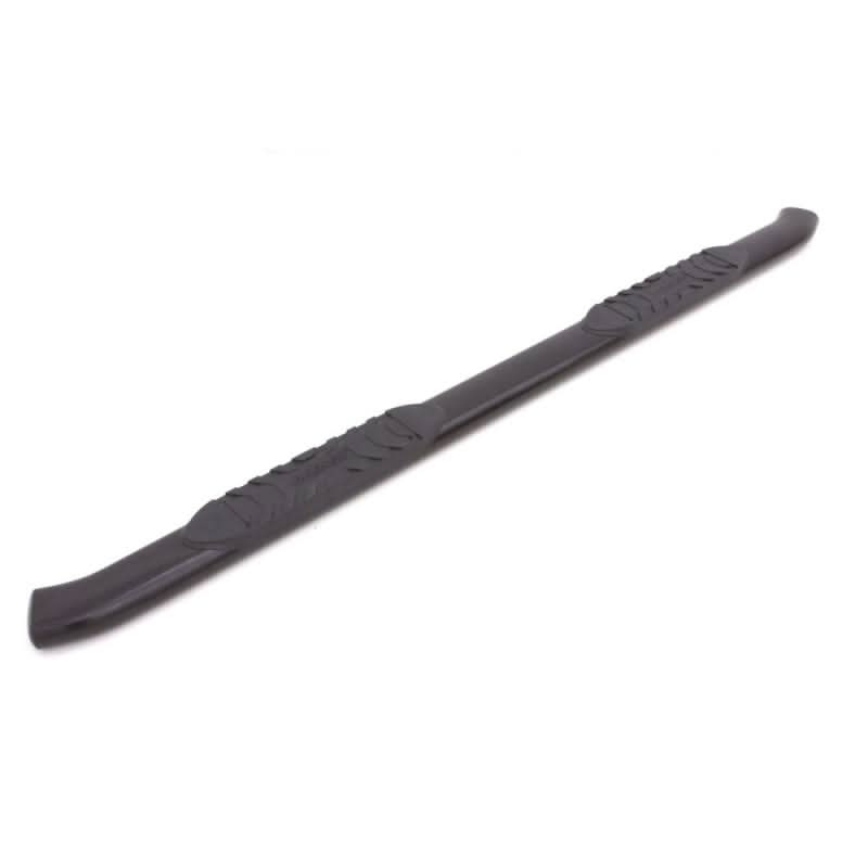 Lund 07-17 Chevy Silverado 1500 Crew Cab 5in. Oval Curved Steel Nerf Bars - Black.