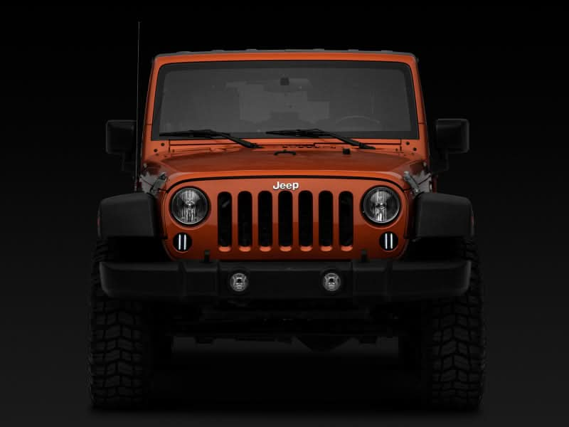 Raxiom 07-18 Jeep Wrangler JK Axial Series LED Front Turn Signals (Smoked).