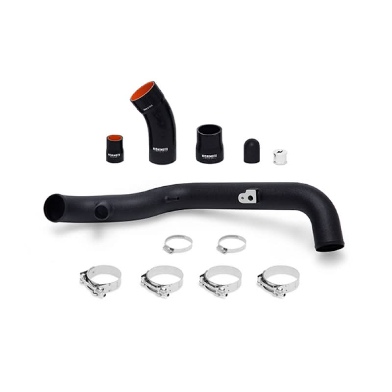 Mishimoto 2014+ Ford Fiesta ST Cold-Side Intercooler Pipe Kit - Wrinkle Black.