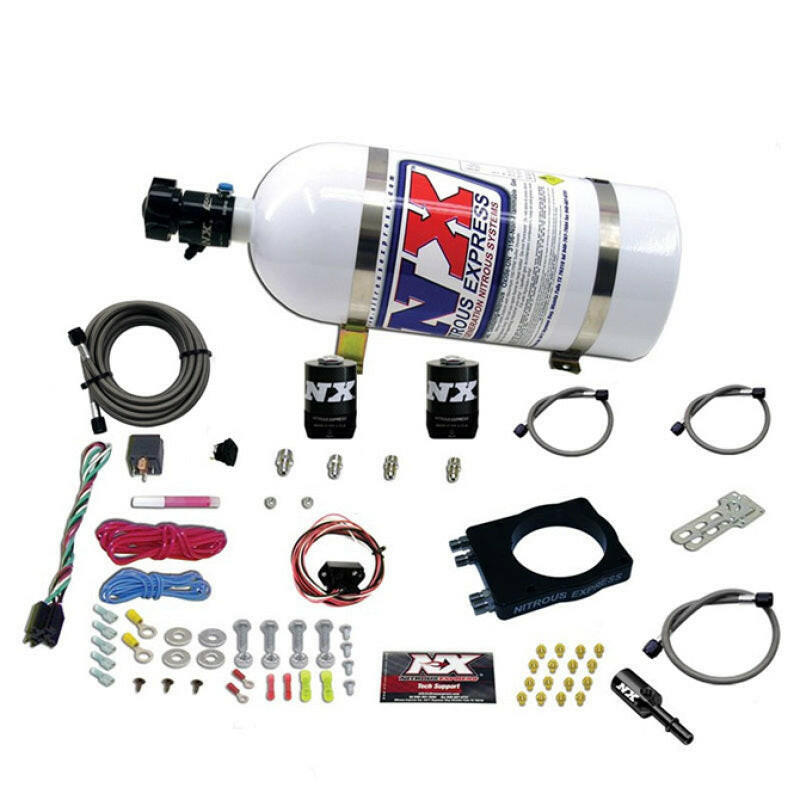 Nitrous Express Dodge Hemi Nitrous Plate Kit (50-400HP) w/10lb Bottle.