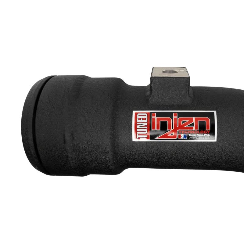 Injen 17-22 Ford F250/F/350/F-450/F-550 V8-6.7L Turbo Diesel Wrnkl Blk Intercooler Cold Side Piping.