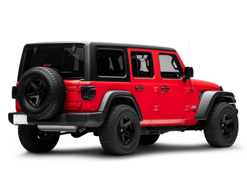 Raxiom 18-22 Jeep Wrangler JL LED Tail Lights- Black Housing (Smoked Lens).