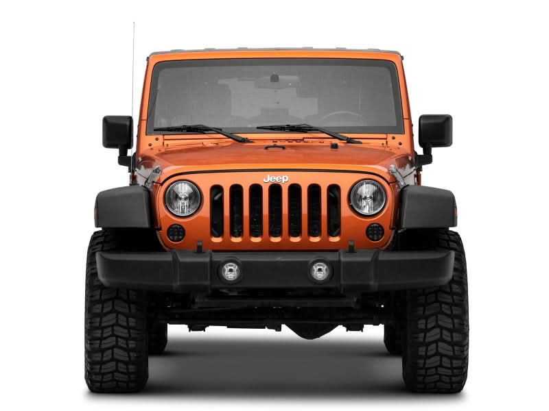 Raxiom 07-18 Jeep Wrangler JK Axial Series LED Front Turn Signals (Smoked).