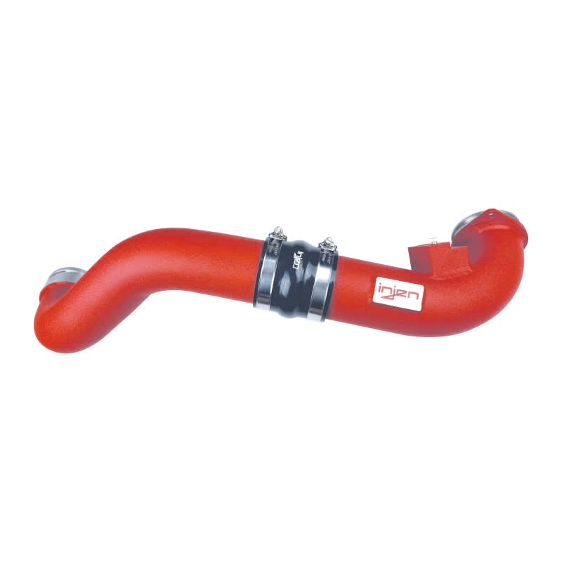 Injen 19-20 BMW Z4 / 2020 Toyota Supra 3.0L Turbo Wrinkle Red SES Intercooler Pipes.