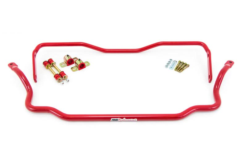 UMI Performance 64-72 GM A-Body Solid Front and Rear Sway Bar Kit.