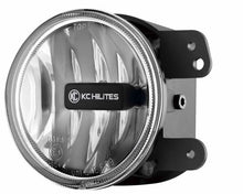 Load image into Gallery viewer, KC HiLiTES 10-18 Jeep JK 4in. Gravity G4 LED Light 10w SAE/ECE Clear Fog Beam (Single).